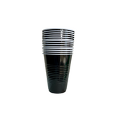 VASO 450 ML NEGRO X10
